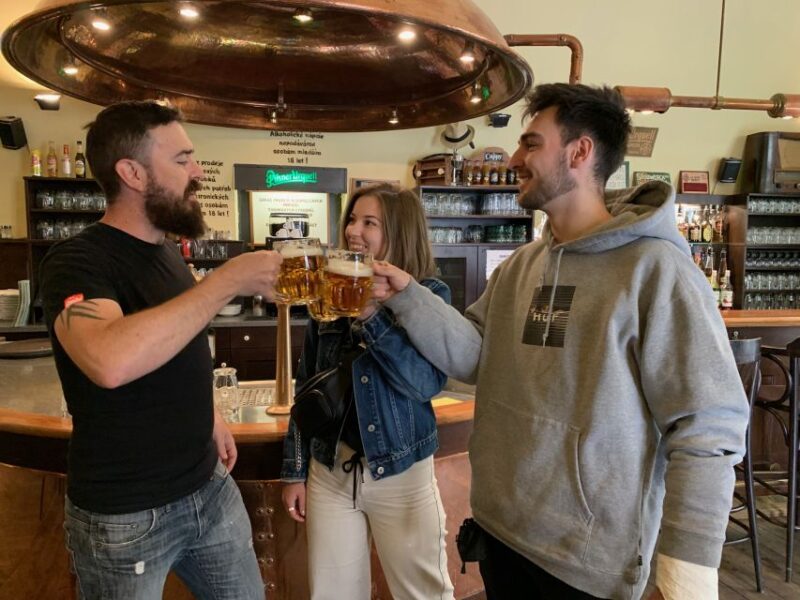Prague: Historic Pubs Tour With Drinks - Itinerary and Highlights