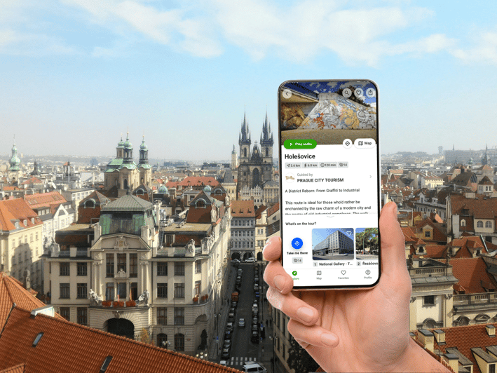 Prague: Holešovice a Self Guided Audio Tour in English - Experience Highlights