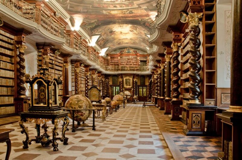 Prague: Klementinum Library & Astronomical Tower Guided Tour - Panoramic Views