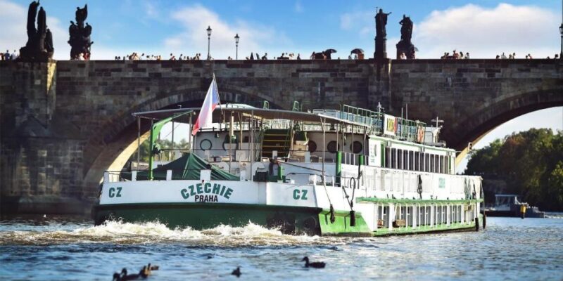 Prague: Lunch Cruise on Vltava River With Open Buffet - Meeting Point and Location