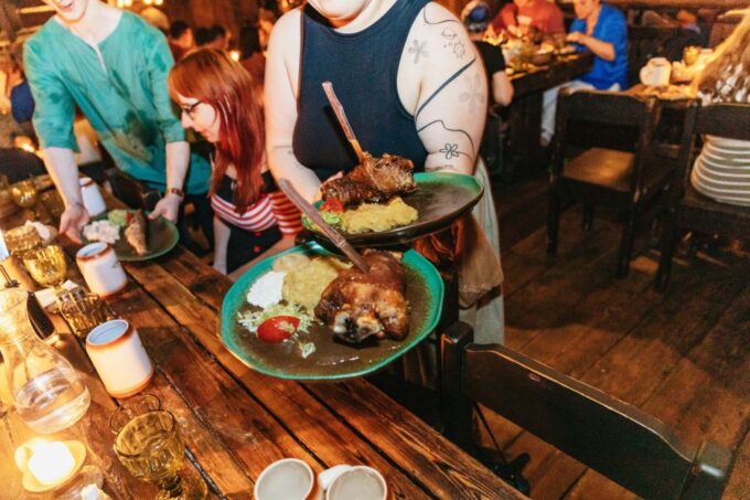 Prague: Medieval Dinner With Unlimited Drinks - Seating Arrangements