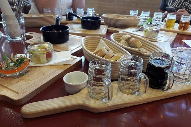 Prague Mini-Breweries Beer Tour With Czech Appetizers - Beer Tastings