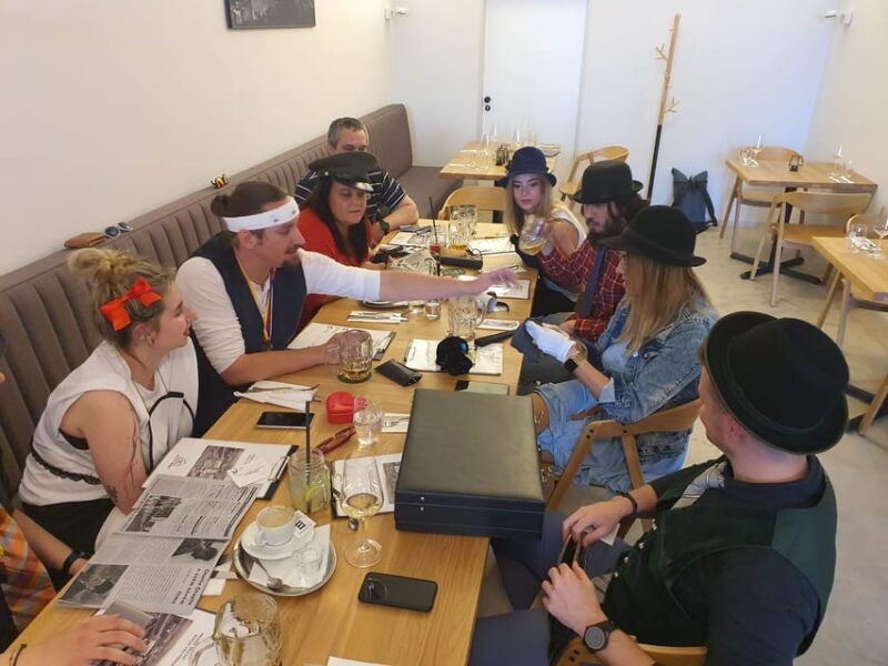 Prague: Murder Mystery Game With Optional Food - Game Features