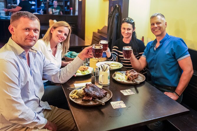 Prague Old Town And Beer Walking Tour Including Dinner - Meeting Point and Duration