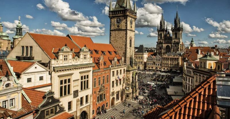 Prague: Old Town Hall and Medieval Underground Guided Tour - Key Points