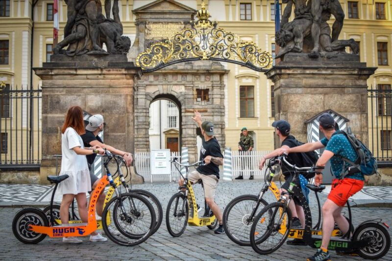 Prague: Old Town Highlights E-Scooter Small Group Tour - Key Points