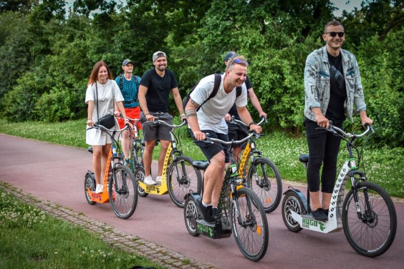 Prague: Old Town Highlights E-Scooter Small Group Tour - Tour Duration and Cancellation