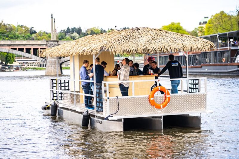 Prague: Party Tiki Boat Sightseeing Cruise With Drinks - Important Information