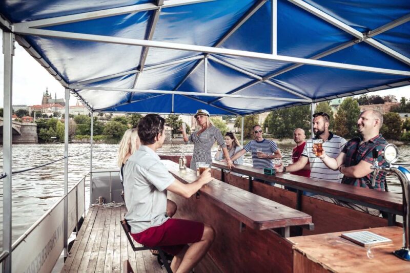 Prague: Private Cycle Boat River Tour With Beer or Prosecco - Inclusions and Exclusions