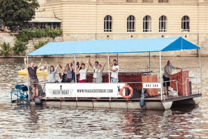 Prague: Private Cycle Boat River Tour With Beer or Prosecco - Intimate Ambiance and Party Atmosphere