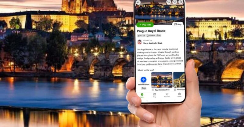 Prague Royal Route: A Self-Guided Audio Tour in English - Key Points