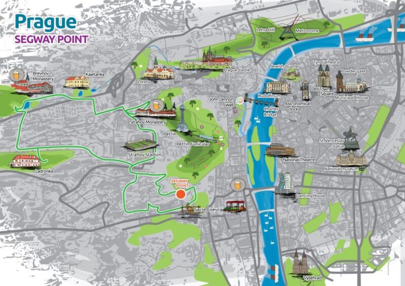 Prague Segway Tour With Oldest Monasteries and Free Taxi - Customer Reviews and Ratings