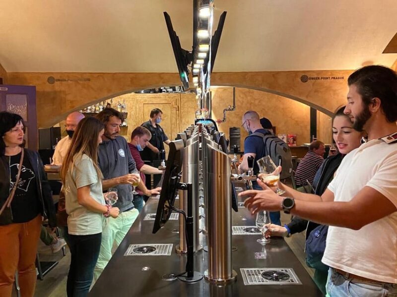 Prague: Self-Pour Czech Beer-Tasting Experience - Accompanying Pub Food Options