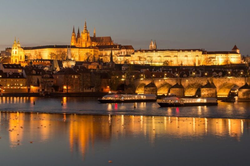 Prague: Sightseeing Dinner Cruise on Open-Top Glass Boat - Dining Experience Onboard