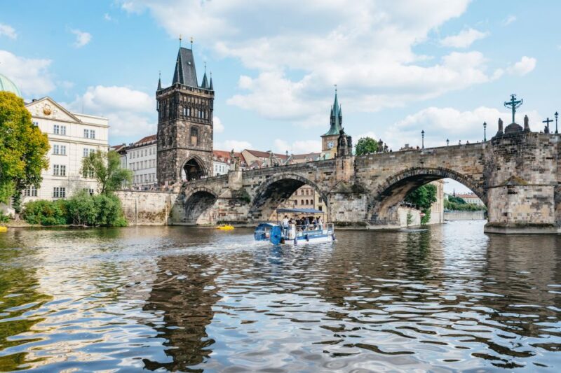 Prague: Swimming Beer Bike on A Cycle Boat - Itinerary and Sightseeing