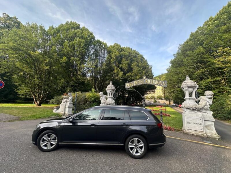 Prague to or From Karlovy Vary Private Transfer - Booking Information