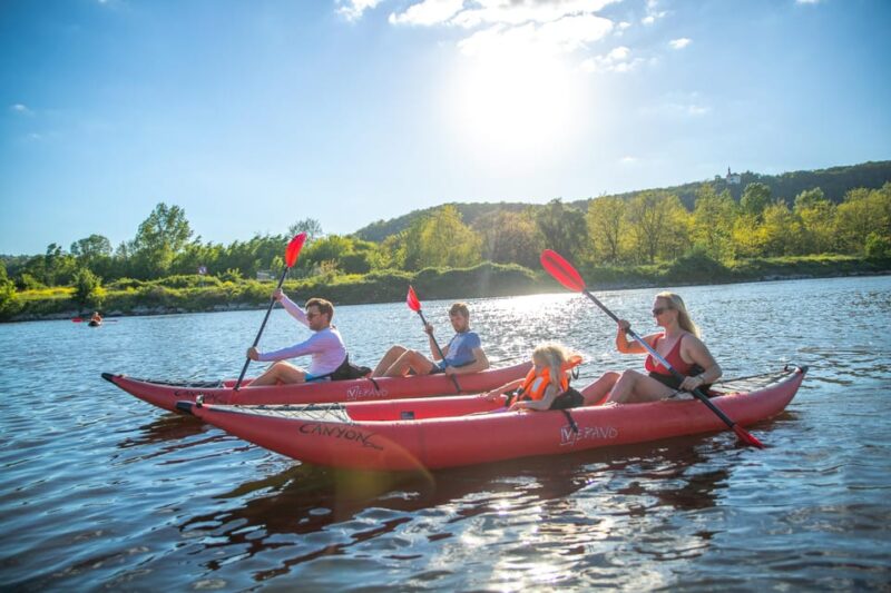 Prague: Vltava River Double Kayak Rental - Itinerary and Highlights
