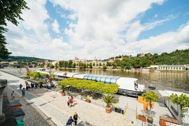 Prague: Vltava River Lunch Cruise in an Open-Top Glass Boat - Booking and Pricing