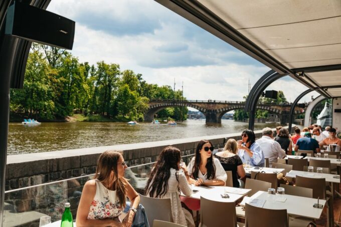 Prague: Vltava River Lunch Cruise in an Open-Top Glass Boat - Frequently Asked Questions