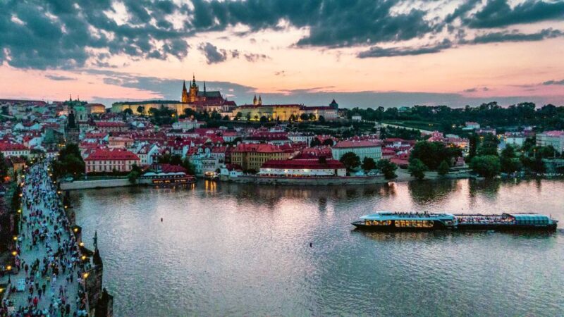 Prague: Vltava River Night Cruise With Buffet - Accessibility and Seating