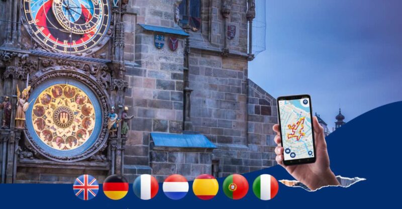 Prague: Walking Tour With Audio Guide on App - Meeting and Preparation