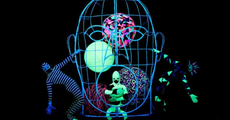 Prague: WOW Show Black Light Theater - Storyline and Themes