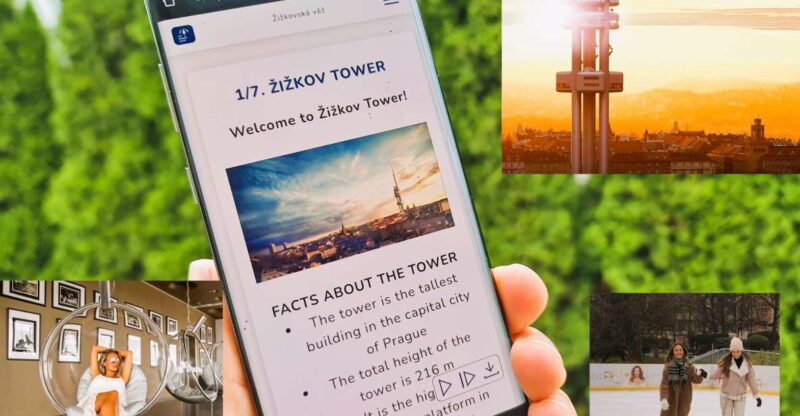 Prague: ŽIžKov Television Tower E-Ticket With Audio Guide - Key Points