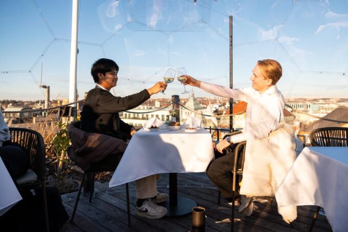 Prague:Sky Bar Aperitivo Menu With Drink and Panoramic Views - Location and Meeting Point