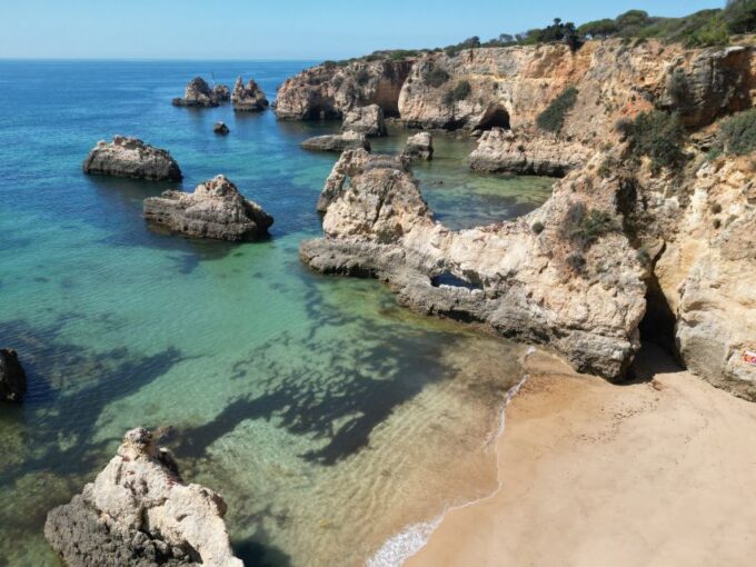 Praia Do Vau - Kayak Cave and Cliff Tour - Alvor and Portimão - Stunning Cliffs and Kayaking