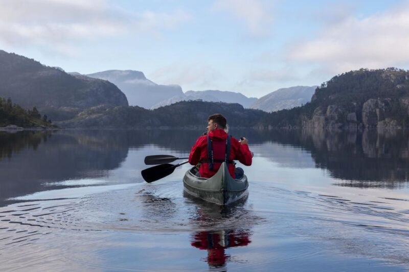 Preikestolen Hidden Trail Hike + Canoe Trip - Transportation and Pickup