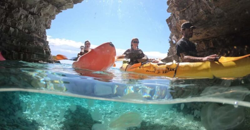 Premantura: Sea Cave Kayak Tour - Tour Duration and Group Size