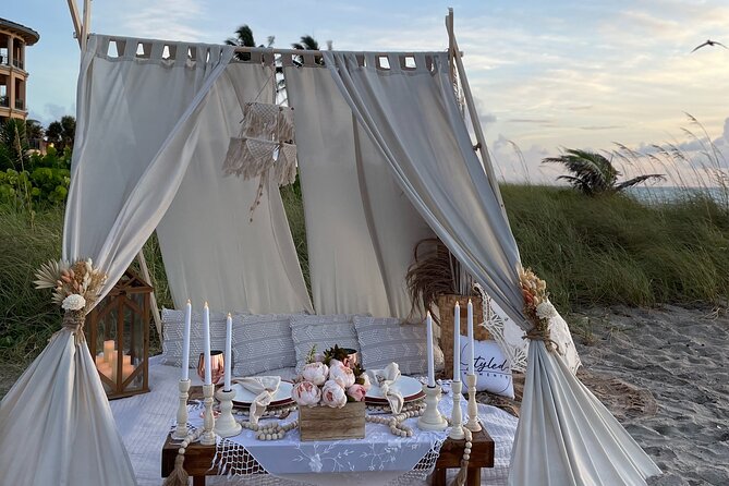 Premiere Luxury Sunrise Picnic in Hollywood Beach With Tented Oasis and More. - Sunrise Spectacle
