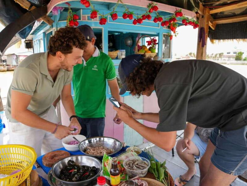 Premium Can Tho Floating Cooking Class - Highlights