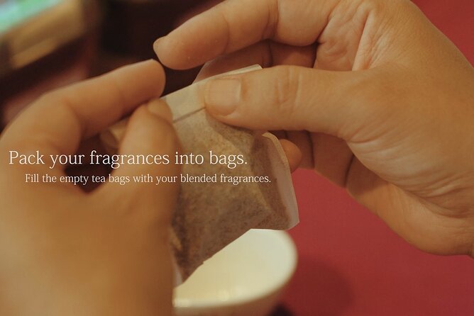 Premium Fragrant Sachet Crafting Experience.Hyogo Awaji Island - Customizing the Fragrance