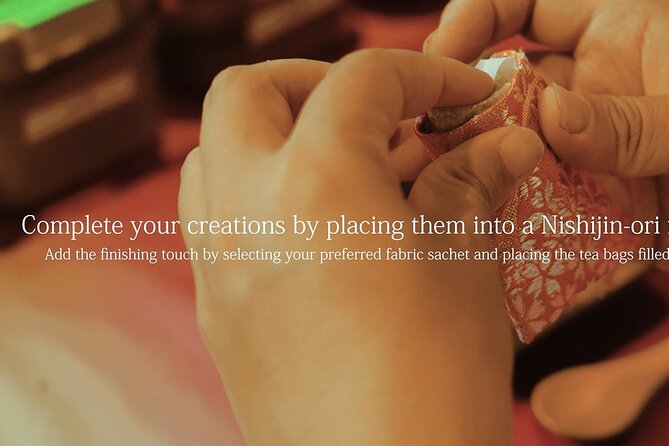 Premium Fragrant Sachet Crafting Experience.Hyogo Awaji Island - Completing the Crafting Experience