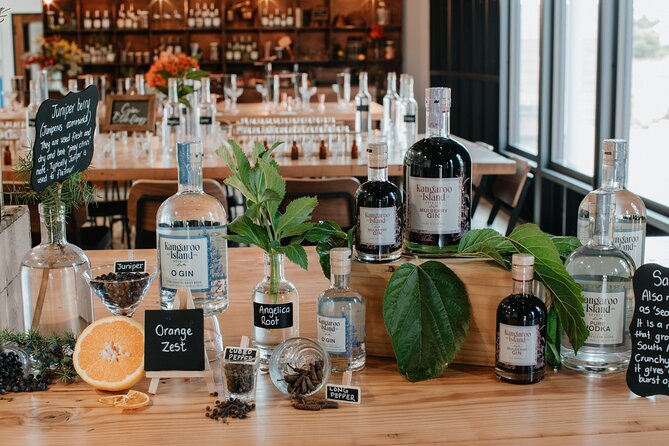 Premium Gin Tasting Activity in Cygnet River - Tasting Experience