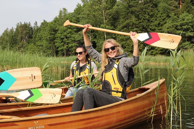 Premium Guided Canoe Tour in Lake Plateliai Handcrafted Inventory and Picnic Set - Scenic Lake Plateliai Views