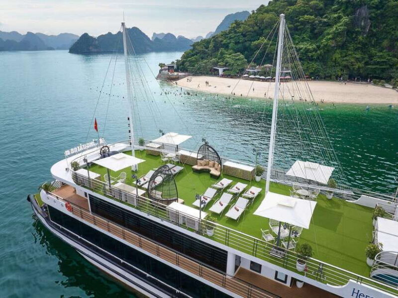 Premium Halong Day Cruise With Buffet Lunch, Cave & Island - Itinerary Highlights