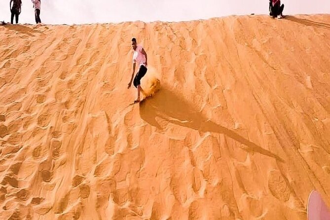 Premium Morning Dessert Safari With Sand Boarding & Dune Bashing - Safety and Accessibility