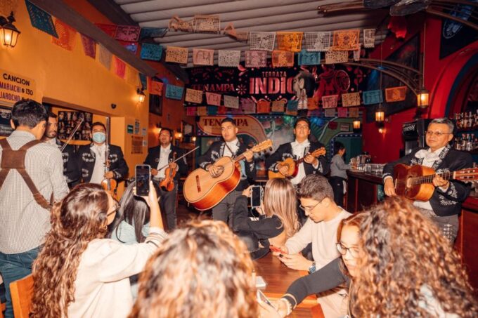 PREMIUM Night Tour: Mariachis, Garibaldi Show & Tacos - Garibaldi Show and Cocktails
