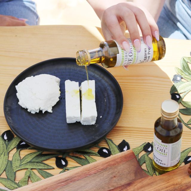 Premium Olive- Oil Tasting and Naxian Food Pairing - Welcome Drink and Libation