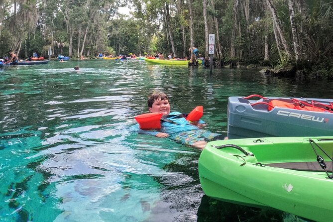 Premium Single Kayak Rental In Crystal River, Florida - Accessibility and Restrictions