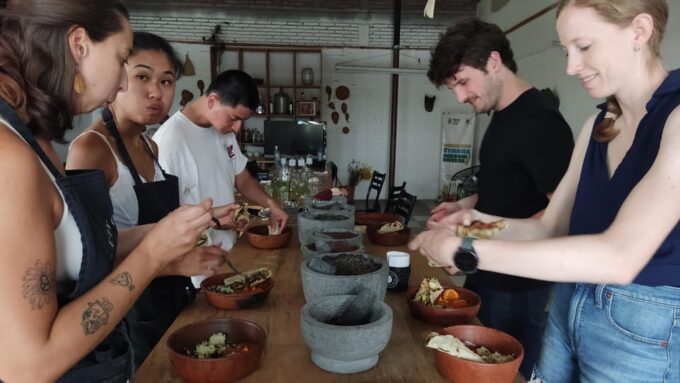 Prepare an Oaxacan Mole by a Traditional Cook. - Tasting and Feedback