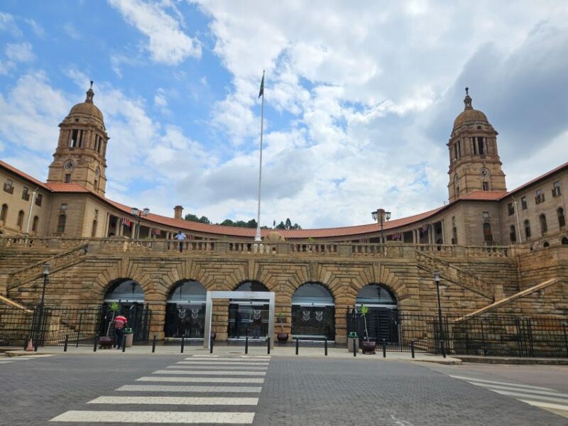 Pretoria Tour-Voortrekker Monument, Town, Union Buildings - Visiting the Union Buildings