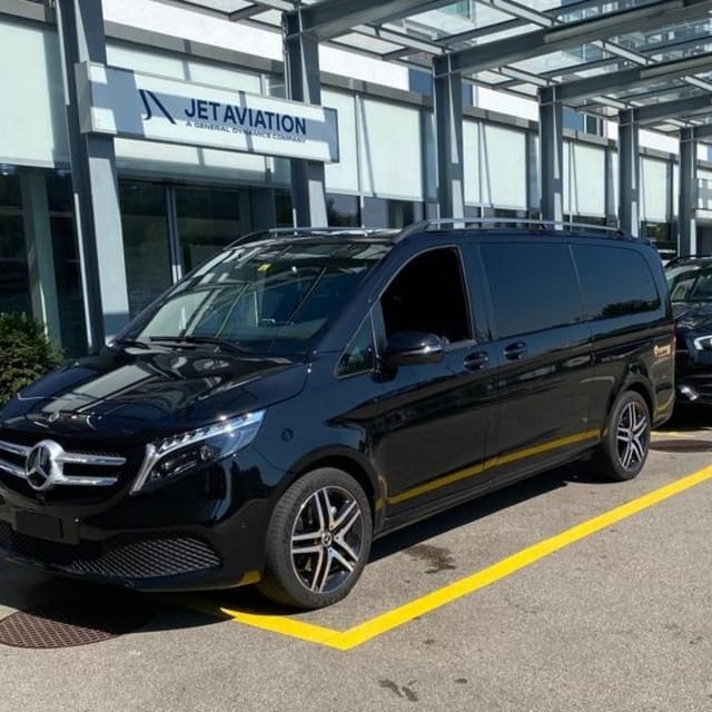 Privat Airport Transfer to Lucerne - New Mercedes V Class - Departure Locations