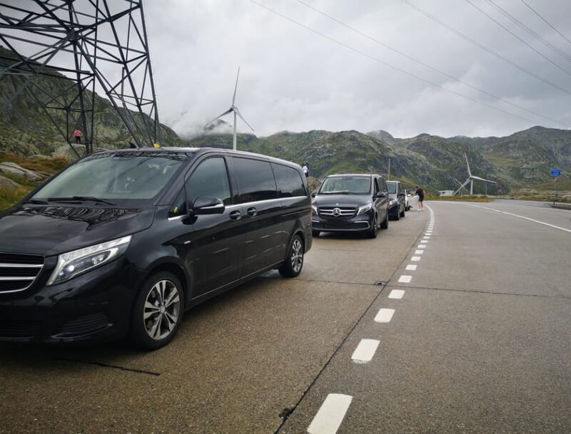Privat Airport Transfer to Lucerne - New Mercedes V Class - Pricing Details