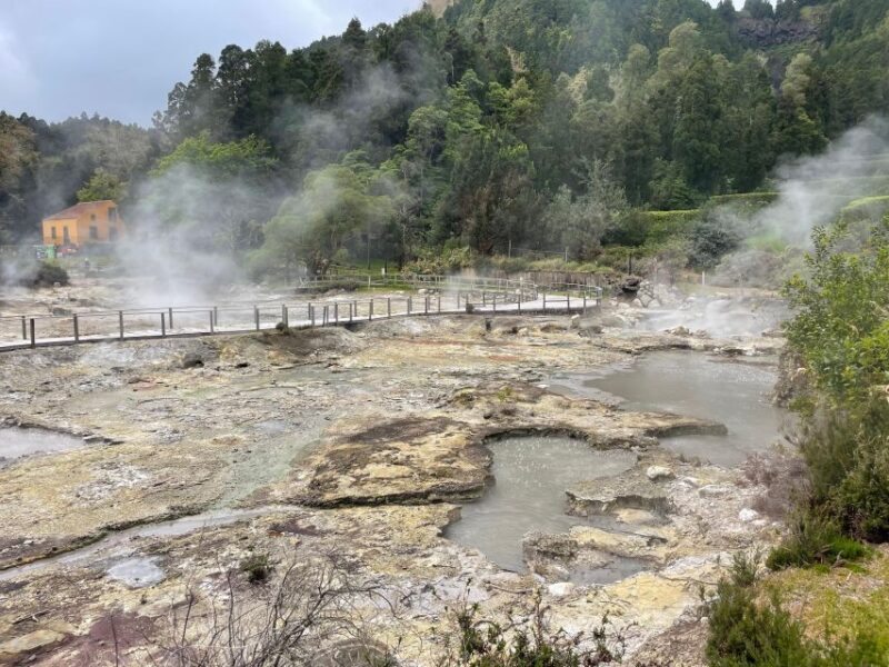 Privat Van Tour Furnas Valley, Gorreana Tea – Islands Gems - Pickup and Drop-off Locations
