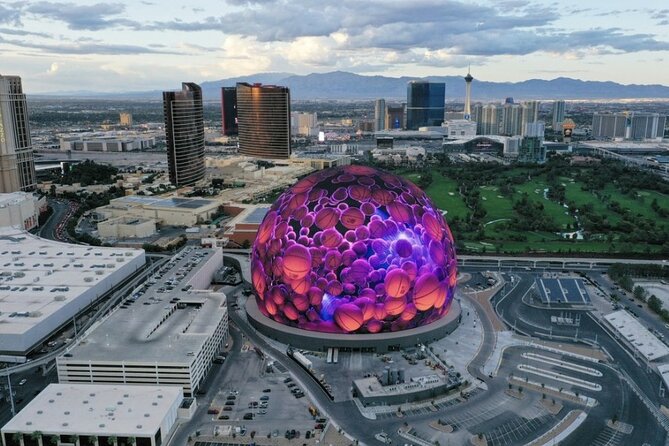 Private 1.5 Hour Sphere Las Vegas Guided Tour in an EVR Car - Meeting and Pickup