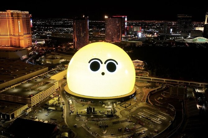 Private 1.5 Hour Sphere Las Vegas Guided Tour in an EVR Car - Enhancing Your Tour Experience
