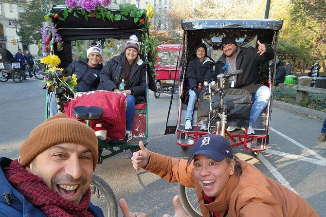 Private 1 Hour Central Park Pedicab Tours in New York City - Meeting and Pickup